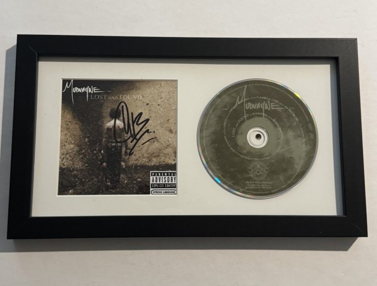 CHAD GRAY SIGNED SELF TITLED CD FRAMED MUDVAYNE BAND LEAD SINGER RARE COA