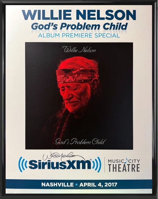 Willie Nelson signed 2017 Premiere Special 22