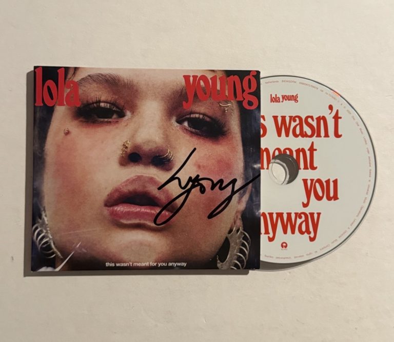 LOLA YOUNG SIGNED THIS WASN’T MEANT FOR YOU ANYWAY CD VERY RARE COA