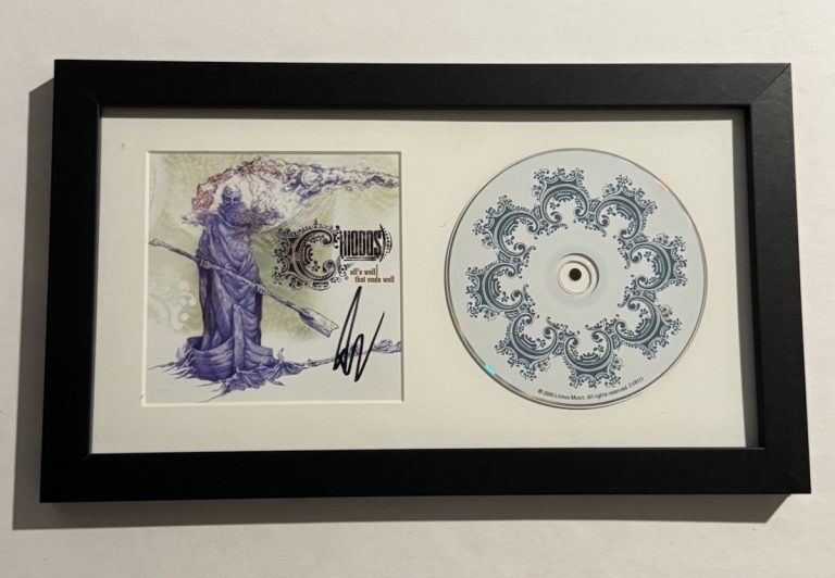 CRAIG OWENS SIGNED CD FRAMED CHIODOS BAND LEAD SINGER RARE COA