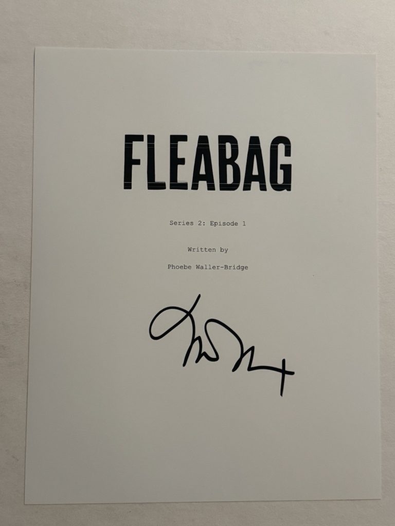 ANDREW SCOTT SIGNED SCRIPT COVER ACTOR AUTOGRAPHED FLEABAG SERIES 2 SHOW COA