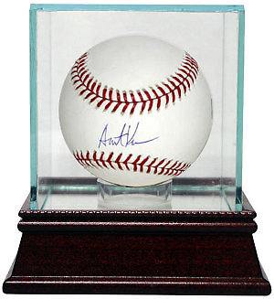 Austin Kearns signed Official Major League Baseball w/ Glass Case- Tri Star Holo