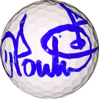 Ian Poulter signed Titleist Golf Ball - PGA Tour Hologram (w/ Art)