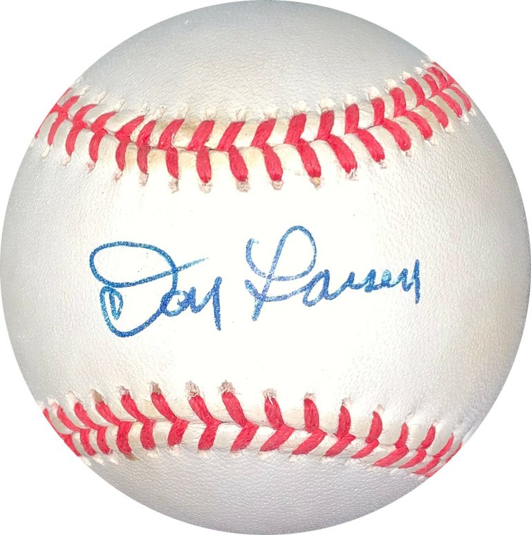 Don Larsen signed ROAL Rawlings Official American League Baseball- JSA #DD64421