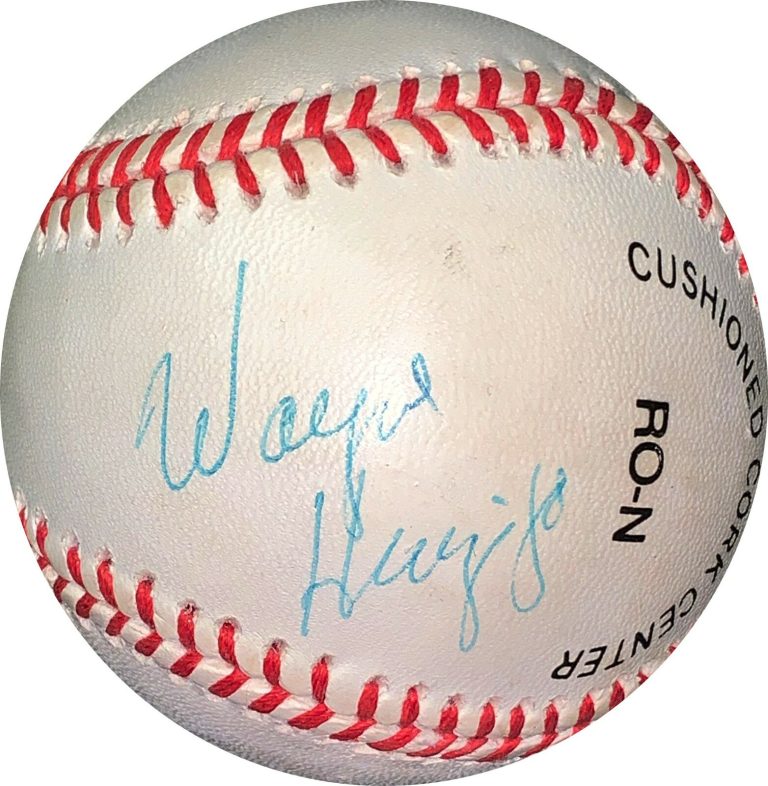 Wayne Huizenga signed RONL Rawlings OFC NL Baseball light sig- JSA #EE41809