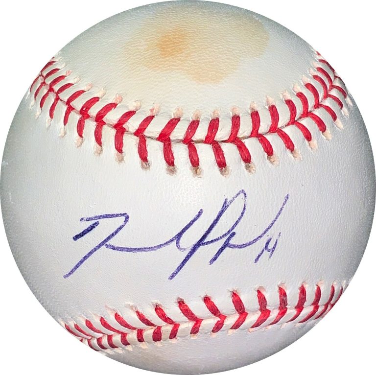 David Price signed Rawlings Official MLB Baseball toned - JSA #EE63481 (Red Sox)