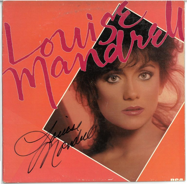 Louise Mandrell signed 1983 Louise Mandrell Album Cover/LP/Vinyl Record- JSA