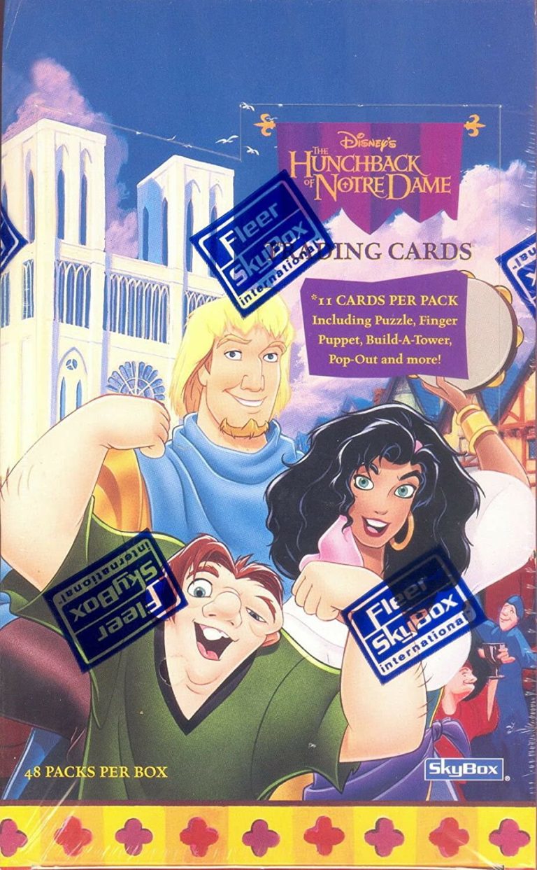 HUNCHBACK OF NOTRE DAME DISNEY 1996 SKYBOX FACTORY SEALED UNOPENED CARD BOX
