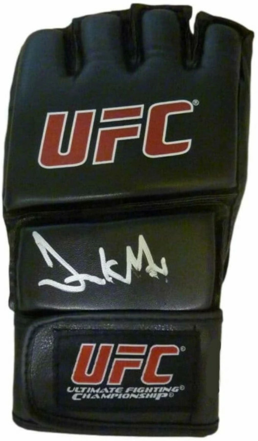 Frank Mir signed Ultimate Fighting Championship UFC/MMA Bellator Fight Glove COA