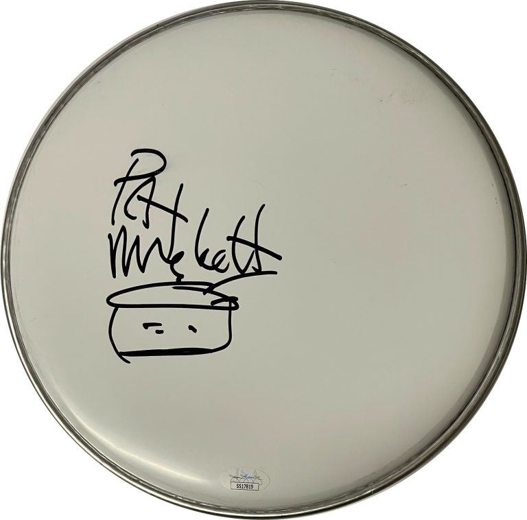 Pat Mastelotto signed 10