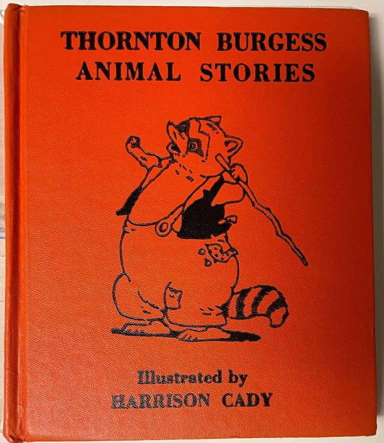 Thornton Burgess Signed 1942 Animal Stories Illustrated/ Poems Vintage Hardback
