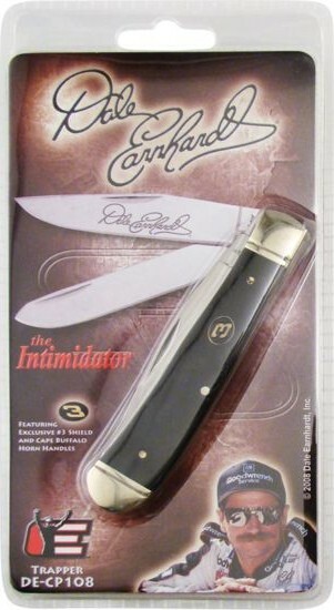 Dale Earnhardt, Sr. Trapper Folding Knife 4.25 