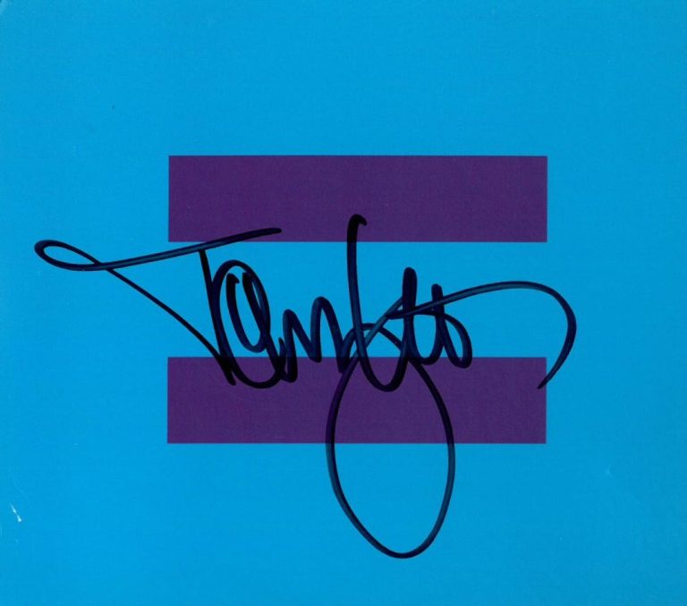 Tommy Lee signed 2020 Andro Album Cover Booklet (Inside) w/ CD - COA
