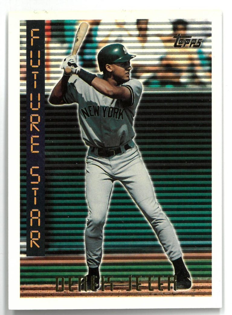 Derek Jeter 1995 Topps Future Star Rookie Card (RC) #199 (New York Yankees)