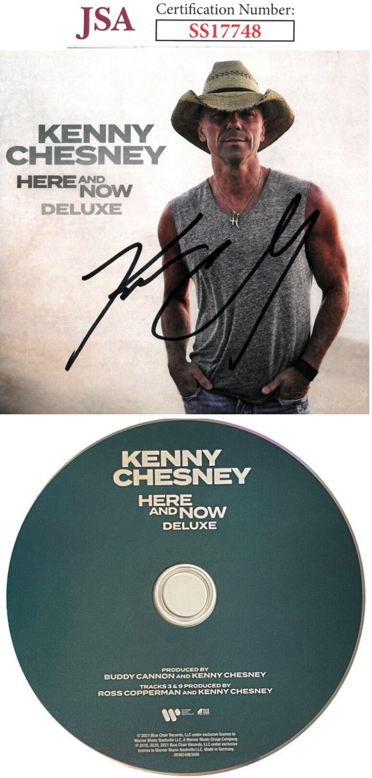 Kenny Chesney signed 2020 