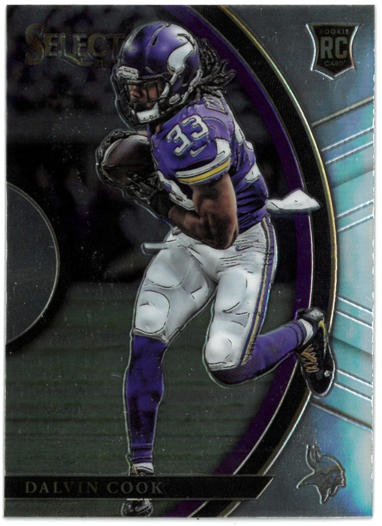 Dalvin Cook 2017 Panini Select Prizm Concourse Rookie Card (RC) #51 - Vikings