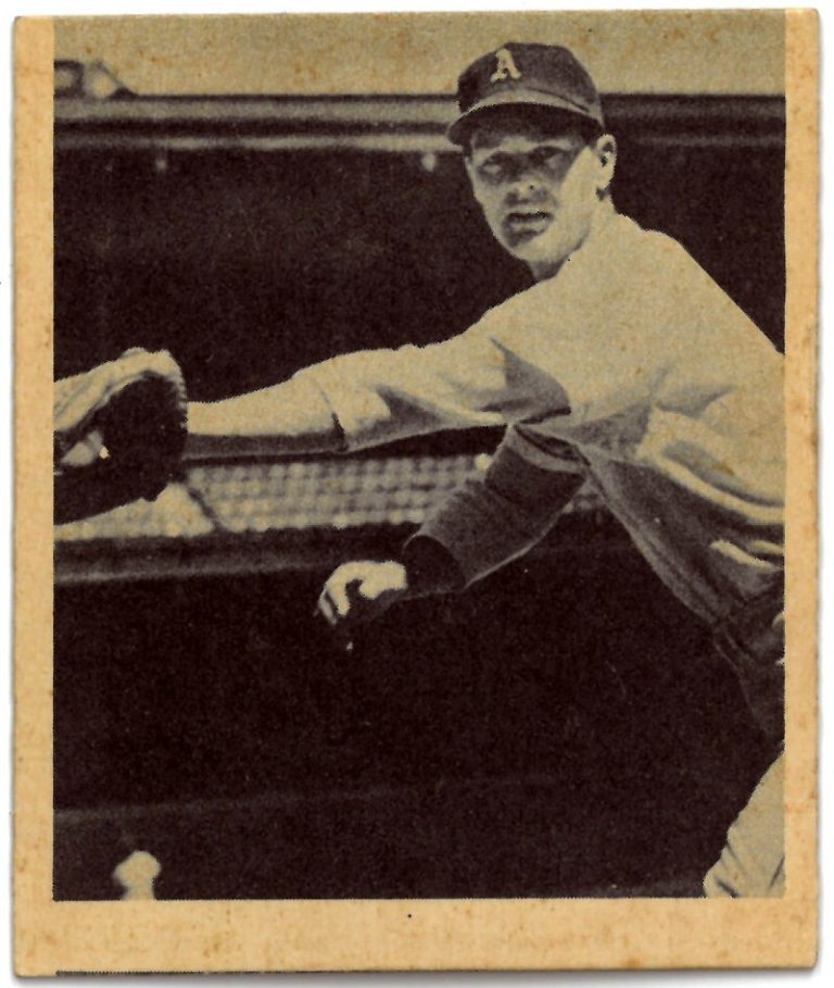 Eddie Joost 1948 Bowman Baseball Card #15 (OC) (Philadelphia Athletics)