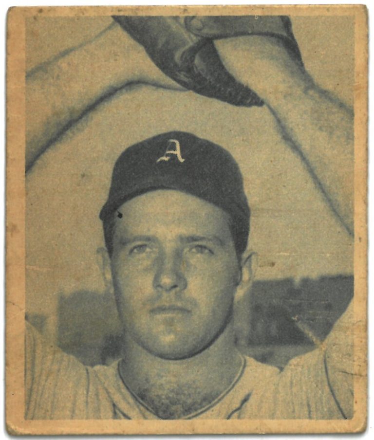 Bill McCahan 1948 Bowman Baseball Card #31 (Philadelphia Athletics)