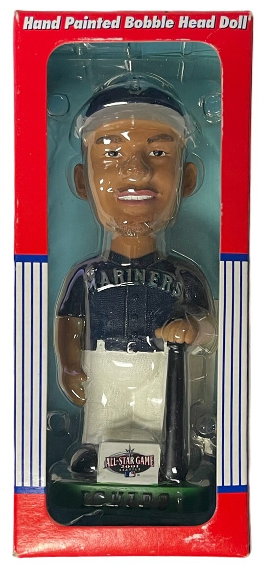 Ichiro Suzuki 2002 Bobble Dobbles Hand Painted Bobblehead All Star Game- Seattle