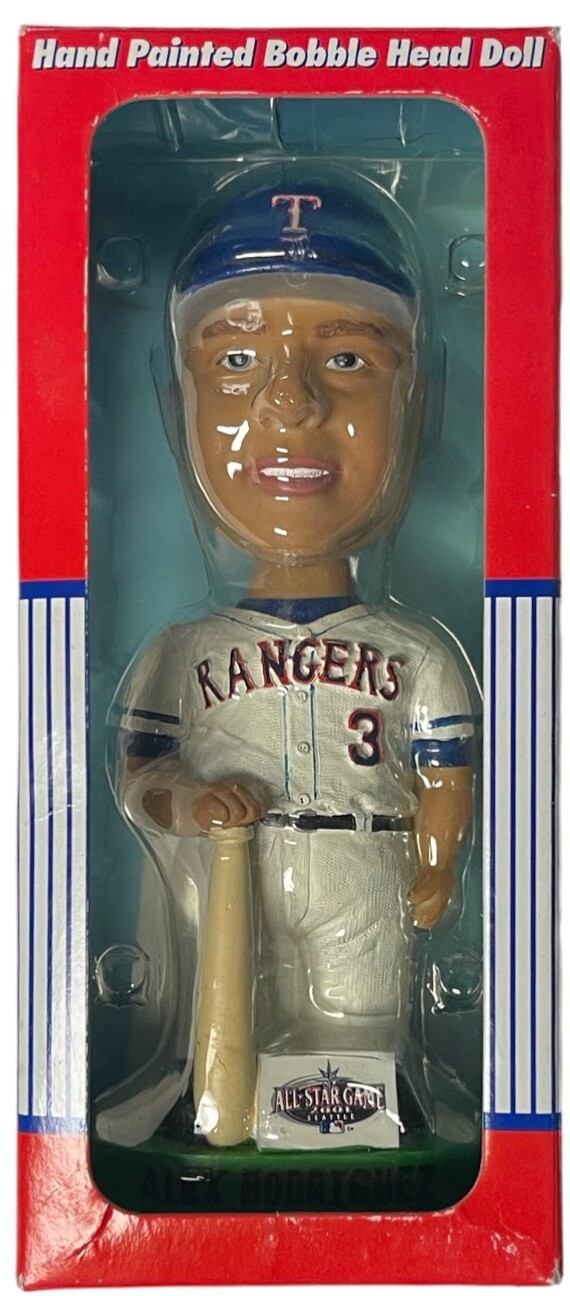 Alex Rodriguez 2001 Bobble Dobbles Hand Painted Bobblehead All Star Game