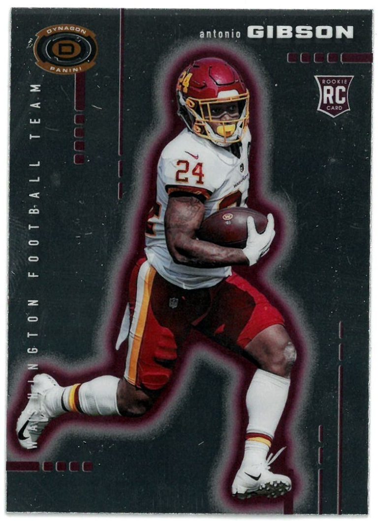 Antonio Gibson 2020 Panini Chronicles Dynagon Rookie Card (RC) #D-18