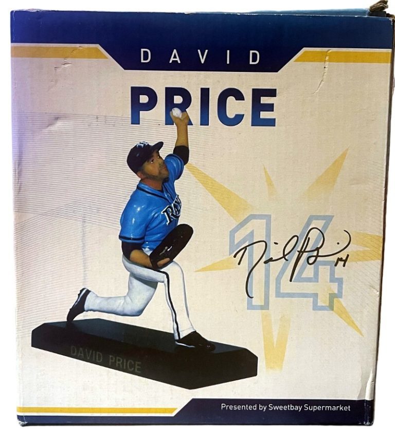 David Price 2008 Tampa Bay Devil Rays 6 Inch Figure- Sweetbay Supermarket New