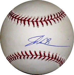 Dontrelle Willis signed Official Major League Baseball - LOJO HOLOGRAM