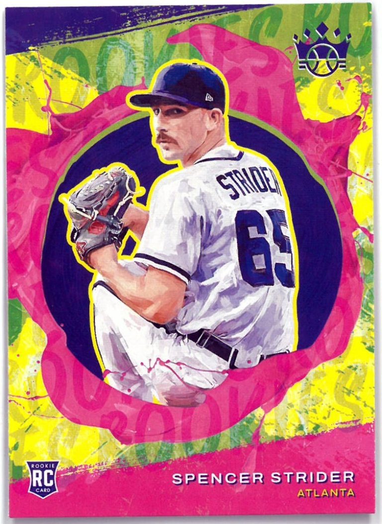 Spencer Strider 2022 Panini Diamond Baseball Rookie Card (RC) #142 (Atlanta Brav