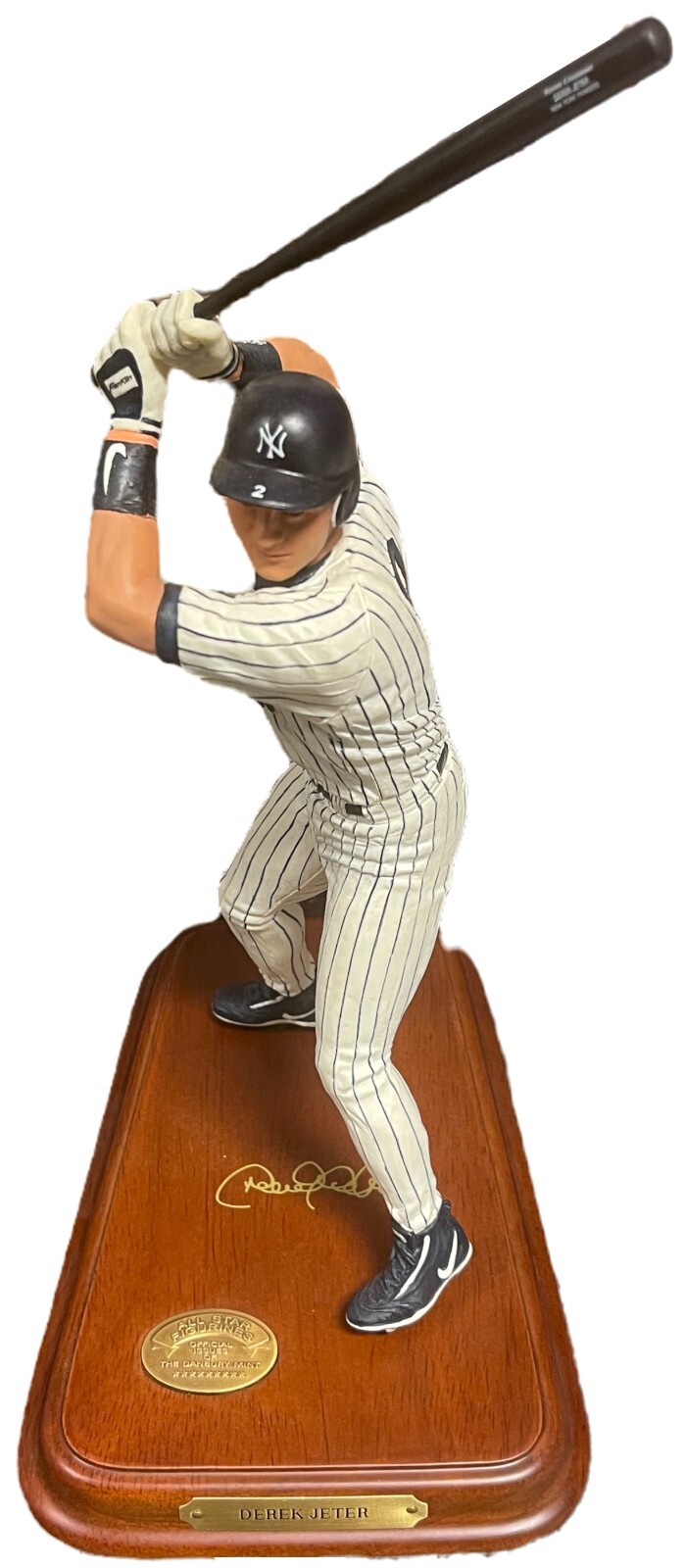 Derek Jeter New York Yankees All Star 9” Figurine - Danbury Mint COO-PRISTINE