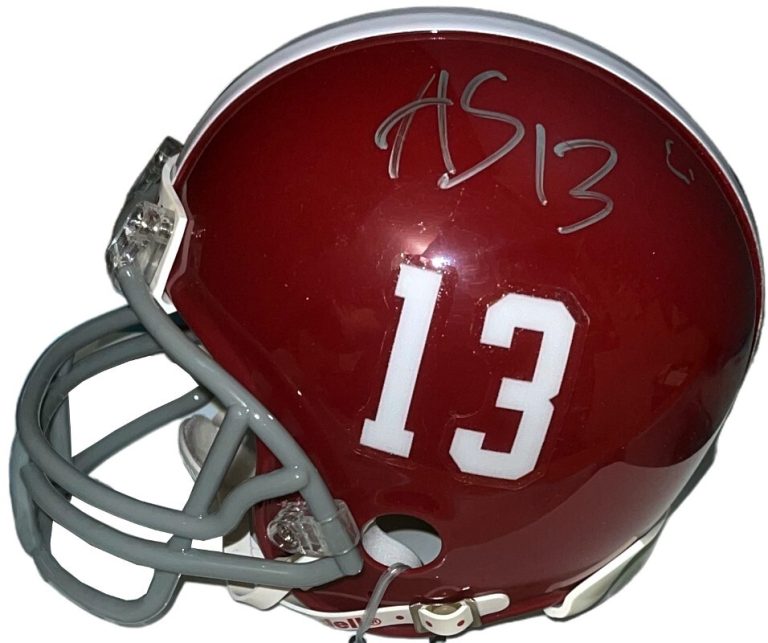 ArDarius Stewart signed Alabama Crimson Tide Riddell Speed #13 Mini Helmet– COA