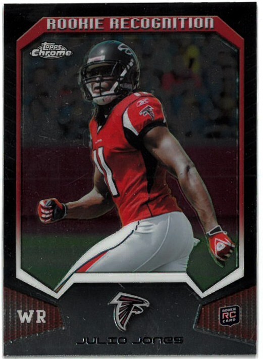 Julio Jones 2011 Topps Chrome Rookie Recognition Card RC-#RR-JJ  Atlanta Falcons