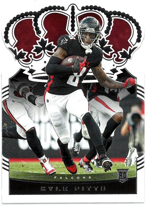Kyle Pitts 2021 Panini Chronicles Crown Royale Rookie Card (RC) #CR-22 Falcons