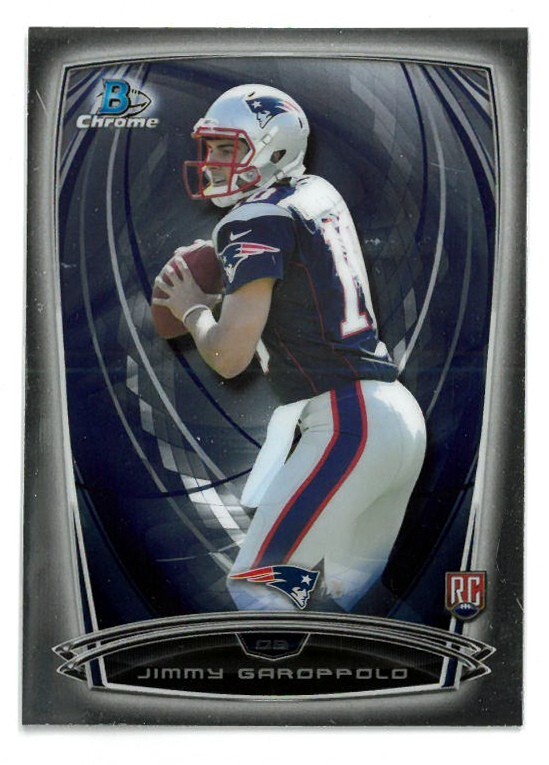 Jimmy Garoppolo 2014 Bowman Chrome Rookie Card (RC) #175 (New England Patriots)