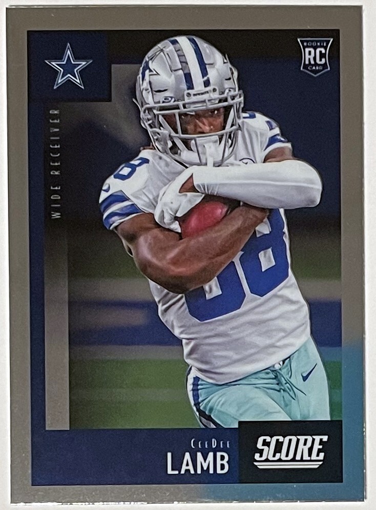 CeeDee Lamb 2020 Panini Chronicles Score Rookie Card (RC) #451