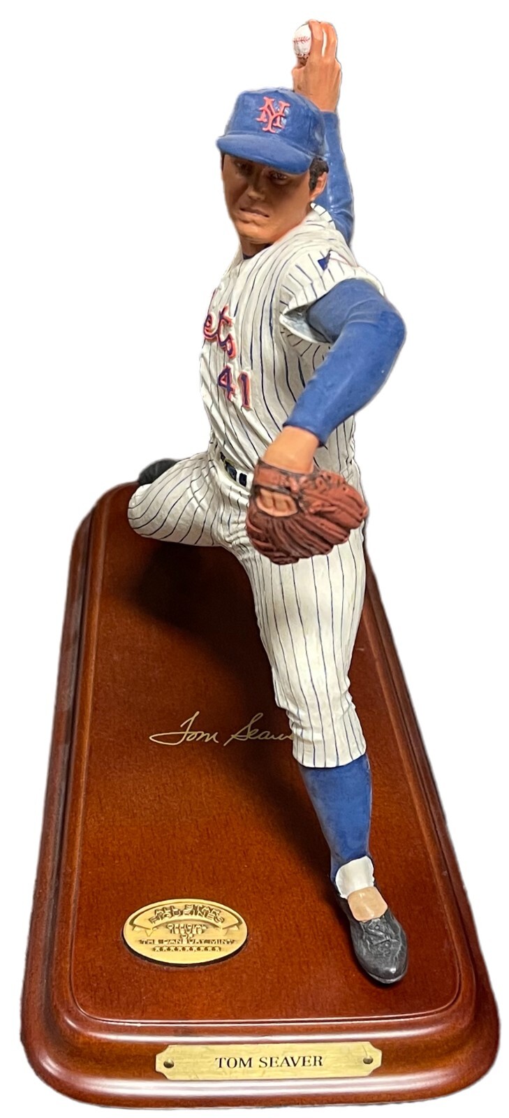 Tom Seaver New York Mets MLB All Star 7.5” Figurine/Sculpture- Danbury Mint COO