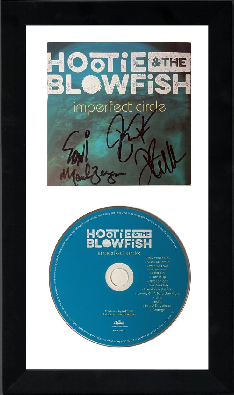 Hootie & The Blowfish Signed 2003 Imperfect Circle Cover/CD/Darius Rucker- COA