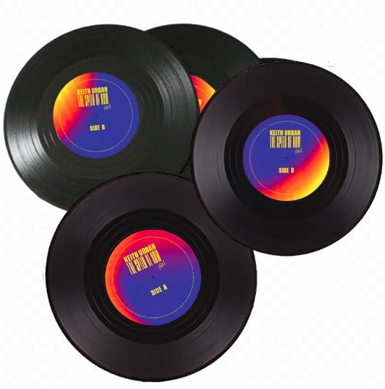 Keith Urban 2020 The Speed of Now Part 1 Coaster Set of 4