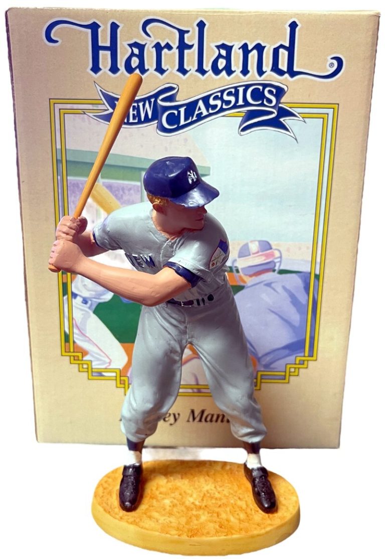Mickey Mantle 2002-03 Hartland New Classics Cooperstown Figure Yankees Rookie #6