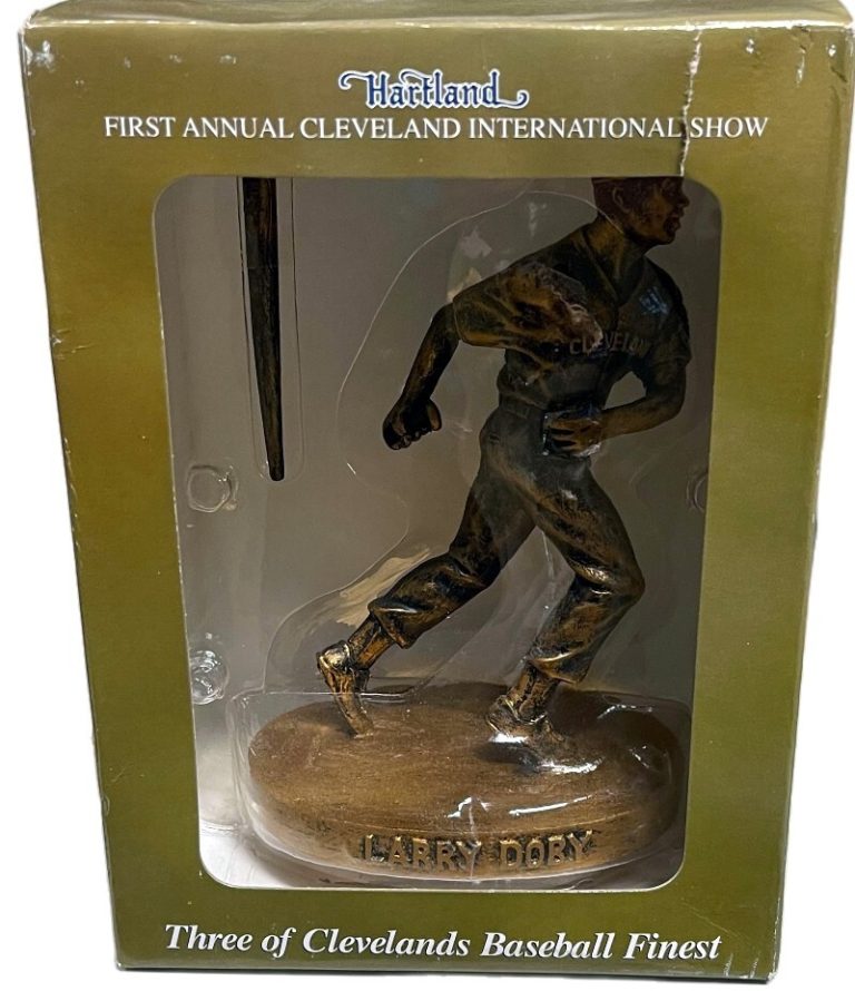 Larry Doby Cleveland Indians 2006 Hartland Exclusive International Show  Figure