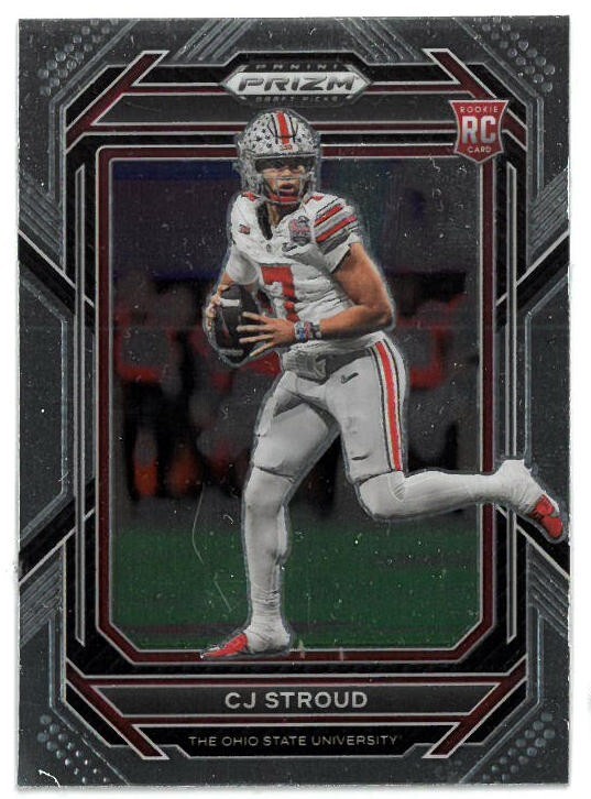 CJ/C.J. Stroud 2023 Panini Prizm Draft Picks Rookie Card (RC) #102 (Ohio State)