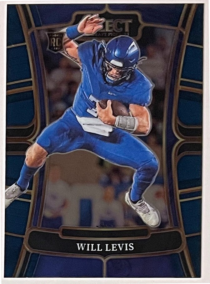 Will Levis 2023 Panini Select Draft Picks Rookie Card (RC) #3 (Kentucky/Titans)