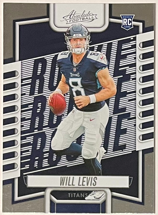 Will Levis 2023 Panini Absolute Rookie Card (RC) #114 (Tennessee Titans)