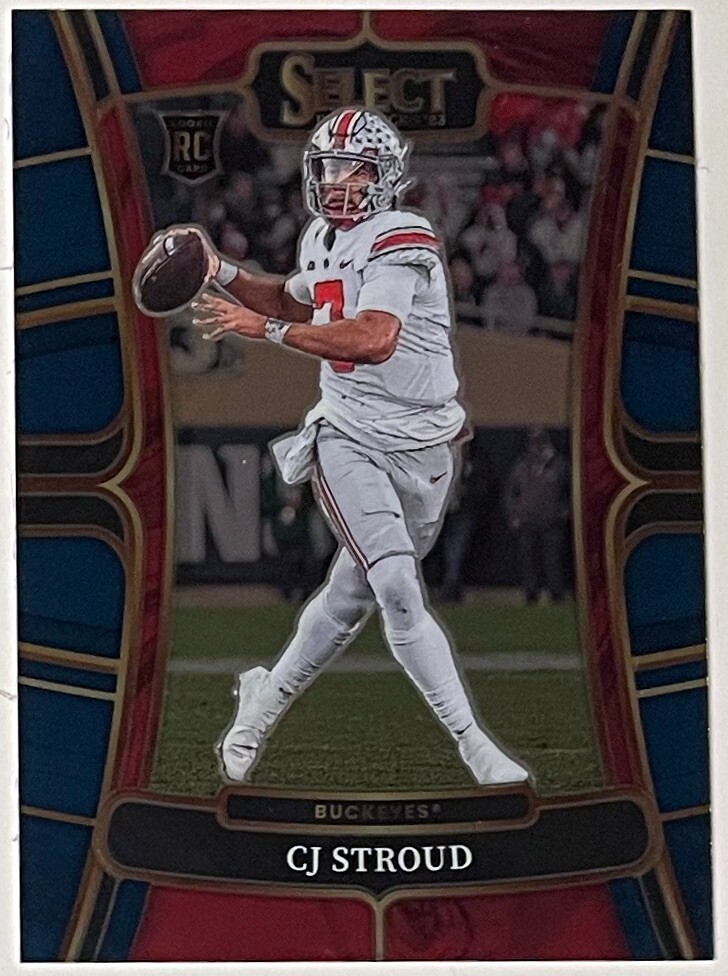 CJ/C.J. Stroud 2023 Panini Select Draft Picks Rookie Card (RC) #2 Ohio State