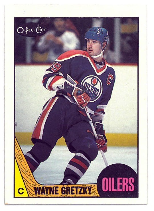Wayne Gretzky 1987-88 O-Pee-Chee Hockey Card #53 (Edmonton Oilers/HOF)