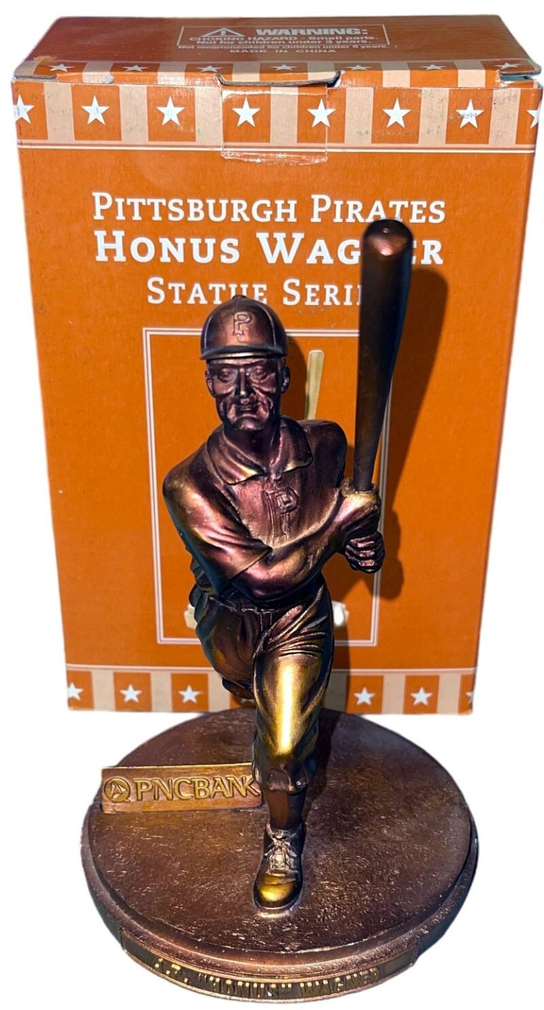 Honus Wagner Pittsburgh Pirates 2005 Statue Series Figure PNC Park Stadium SGA