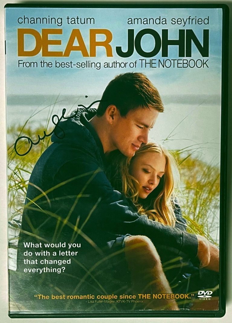 Amanda Seyfried signed 2010 Dear John DVD Cover/DVD/Case- JSA  (Channing Tatum)