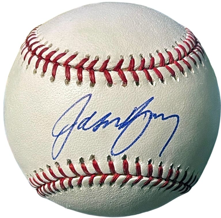 Jason Bay signed Official Rawlings 2006 World Series Logo Baseball- COA