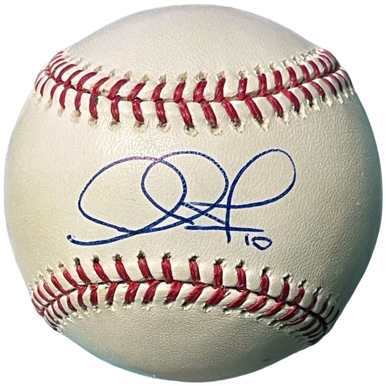 Adam Jones signed Official Rawlings Major League Baseball #10 (Mariners/Orioles)