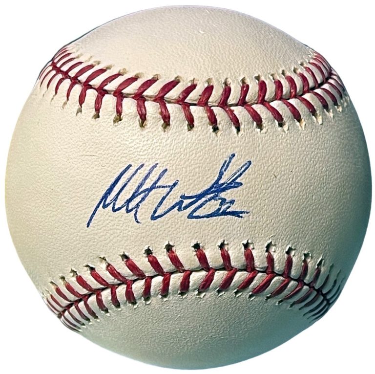 Matt Wieters signed Official Rawlings Major League Baseball #32- COA
