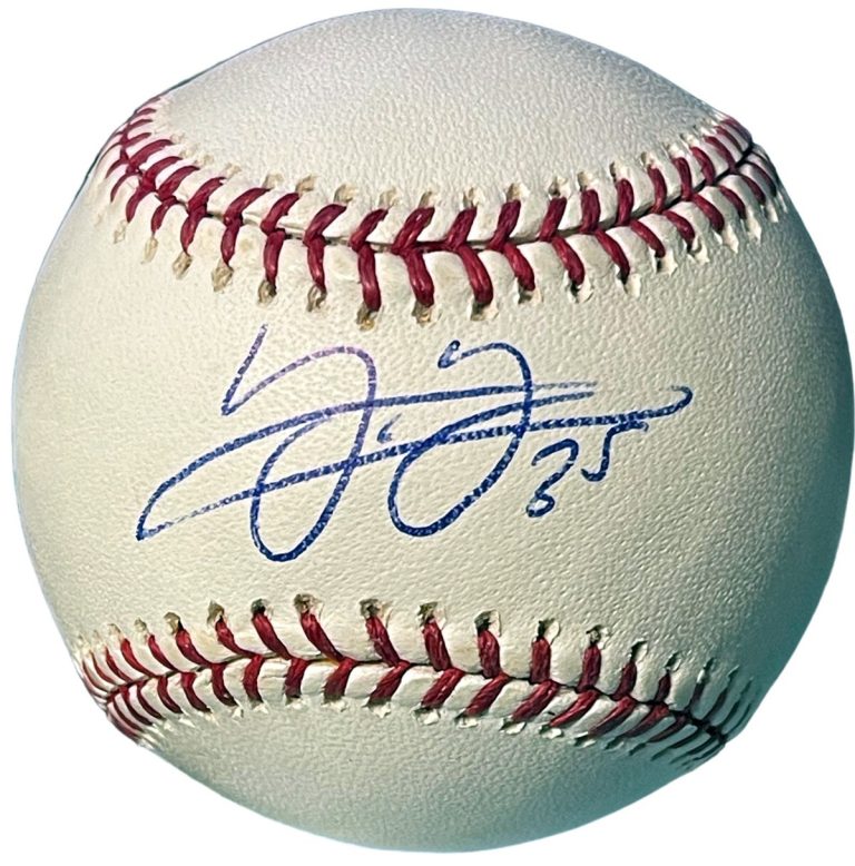 Frank Thomas signed Official Rawlings Major League Baseball #35- COA (White Sox)